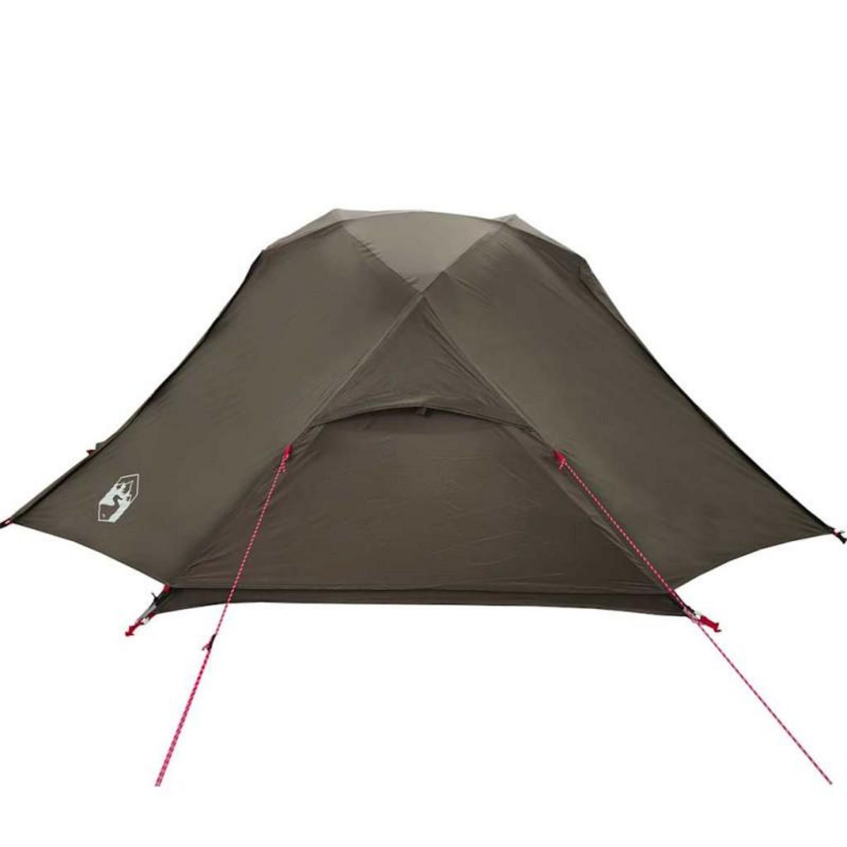 VIDAXL Tente de pêche 3 personnes marron imperméable