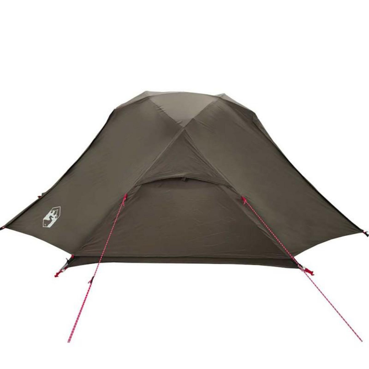 VIDAXL Tente de pêche 3 personnes marron imperméable