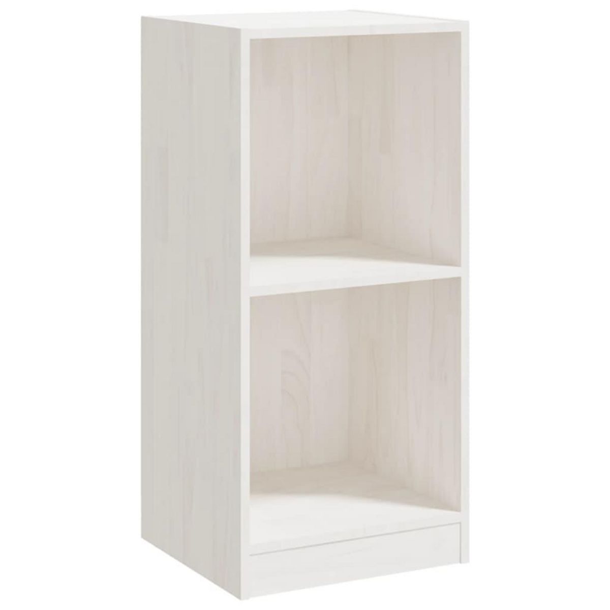 VIDAXL Armoire d'appoint blanc 35,5x33,5x76 cm bois de pin massif