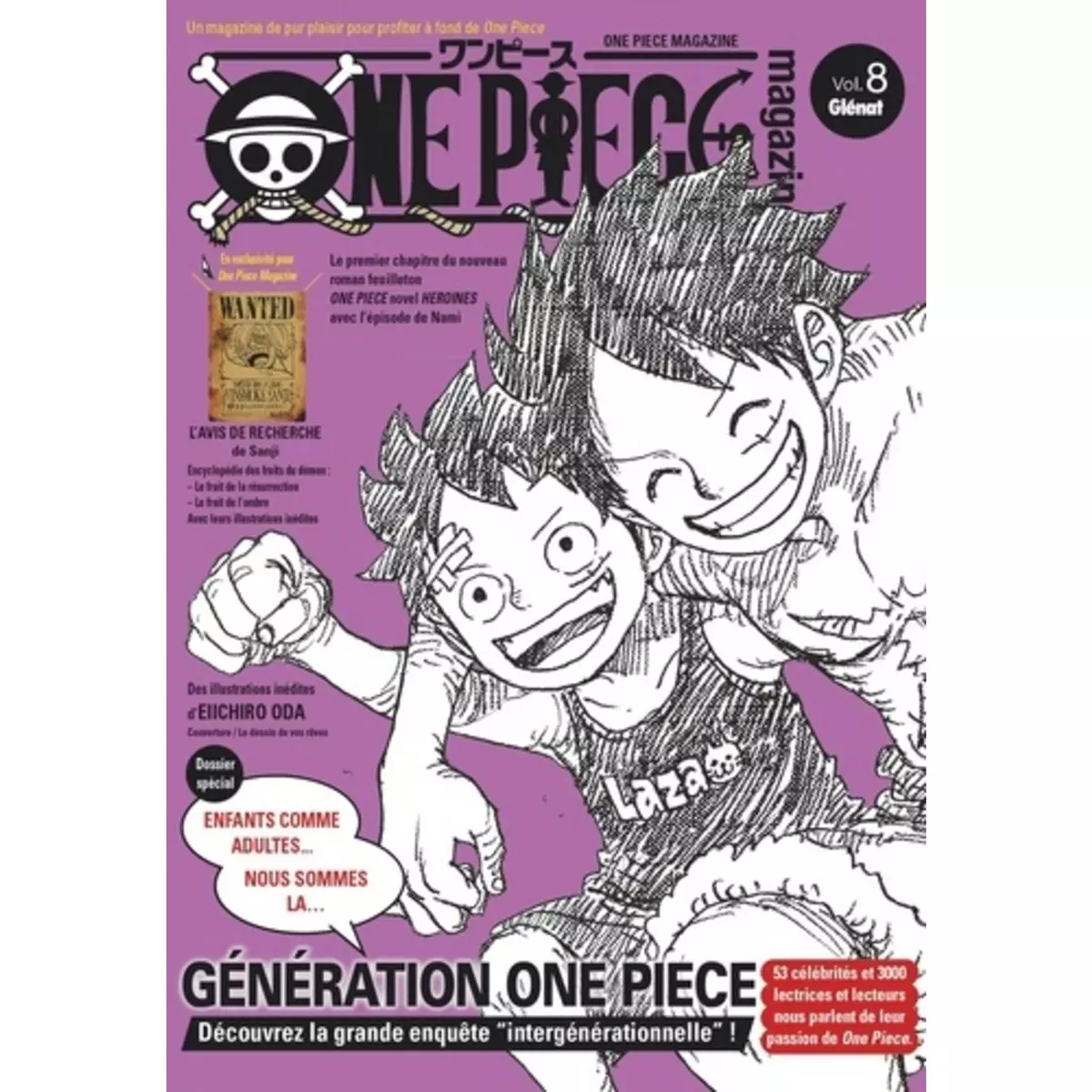  ONE PIECE MAGAZINE N° 8 , Oda Eiichirô