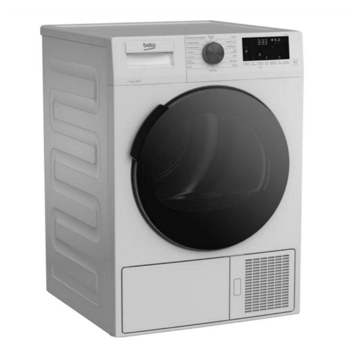Beko Sèche-linge pompe à chaleur avec condenseur 60cm 8kg blanc - dh8512ca0w
