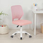 Voir la diapositive 2 : IDIMEX Chaise de bureau pour enfant JADE pivotante