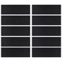 Voir la diapositive 3 : VIDAXL Marches d'escalier 10 pcs 25x75 cm caoutchouc