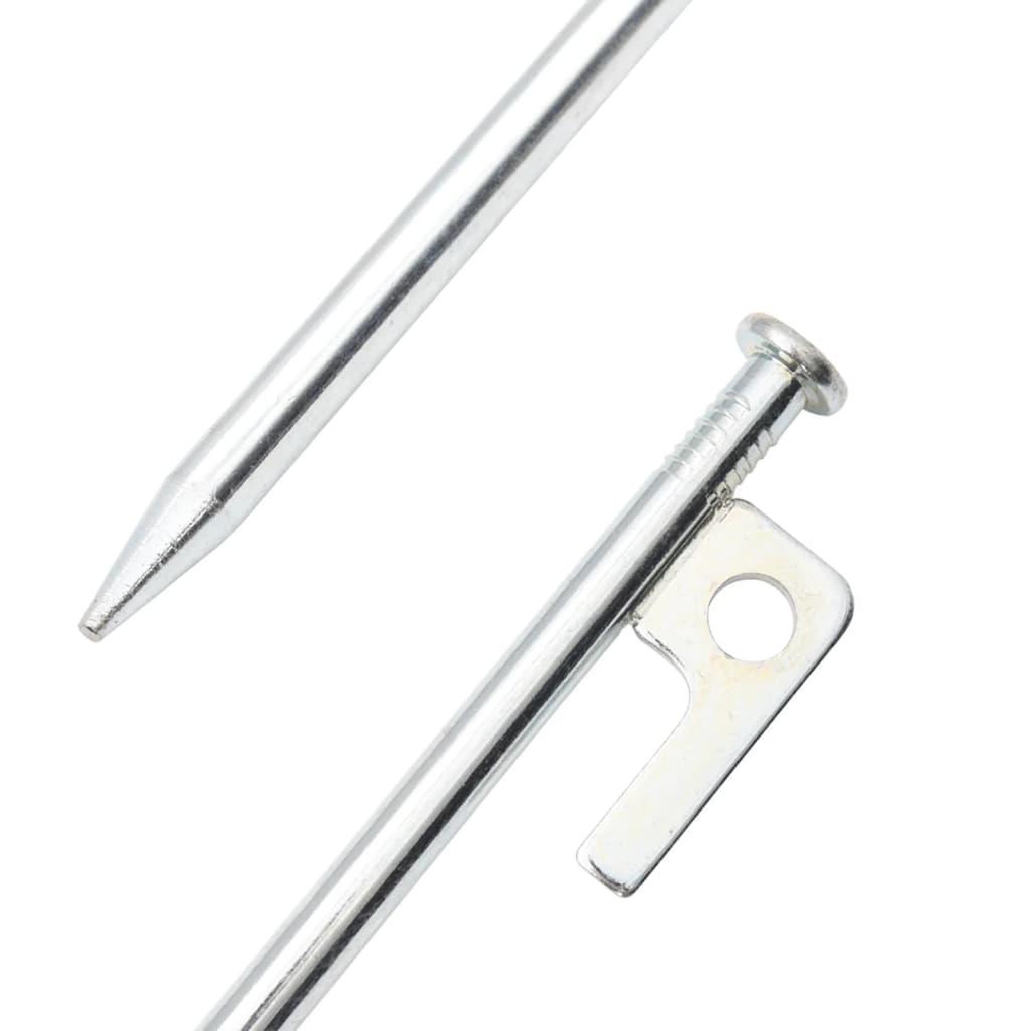 Voir la diapositive 4 : VIDAXL Piquets de tente 24 pcs 20 cm 9 mm acier galvanise