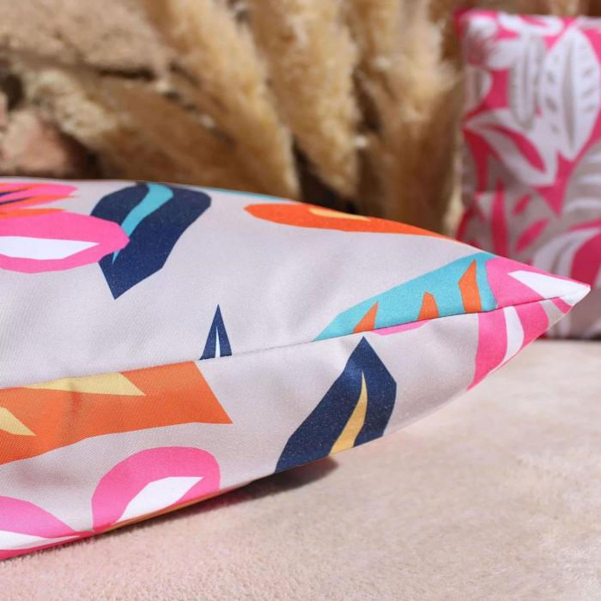 Paris Prix Coussin Déco d'Extérieur  Costa  60x60cm Multicolore