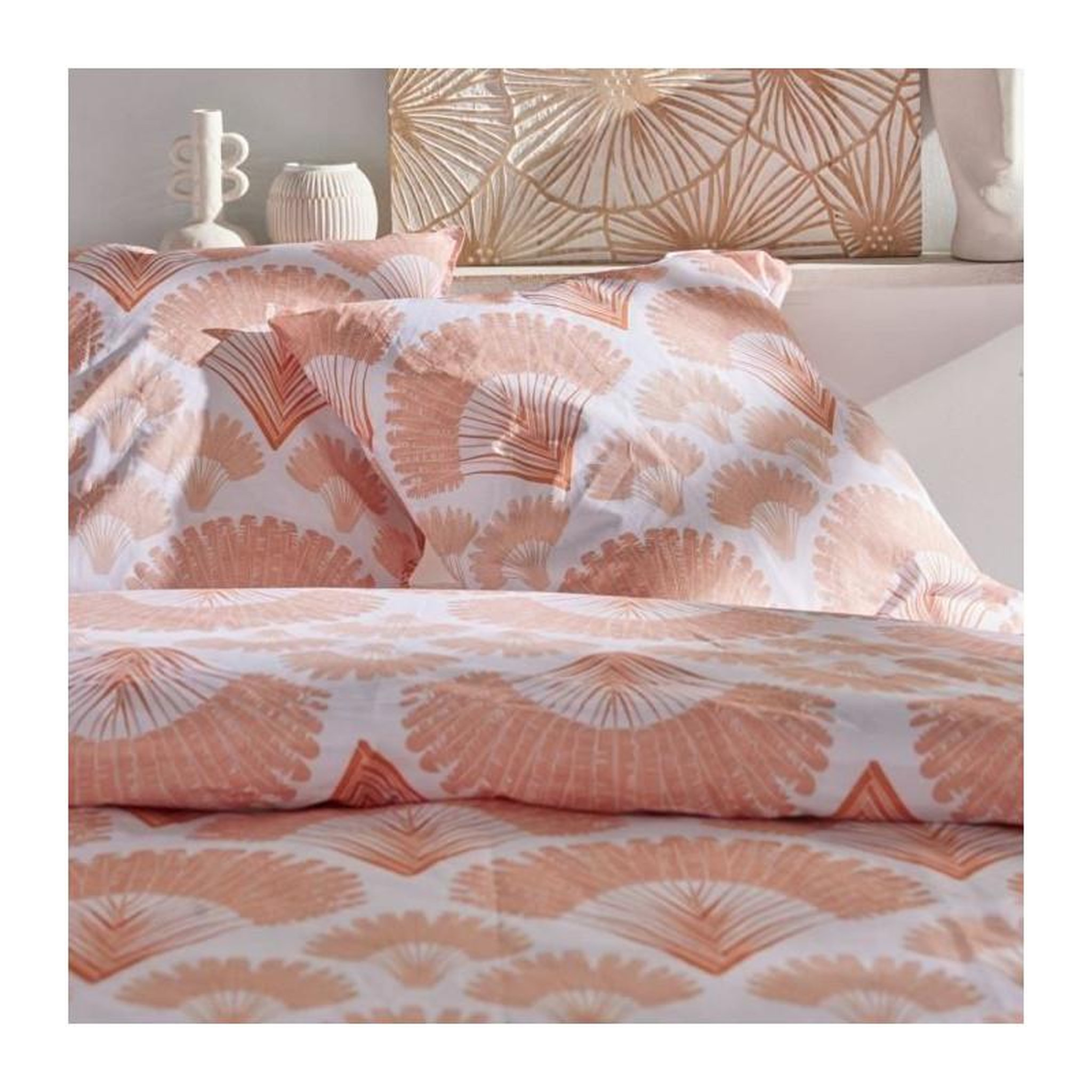 Voir la diapositive 2 : Today Parure de couette - TODAY - Sunshine 17.19 - 220x240cm - 2 personnes - Imprimée - Coton 57 fils