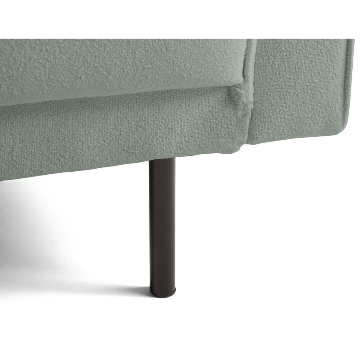 LISA DESIGN Charlie - fauteuil - pieds hauts - en tissu