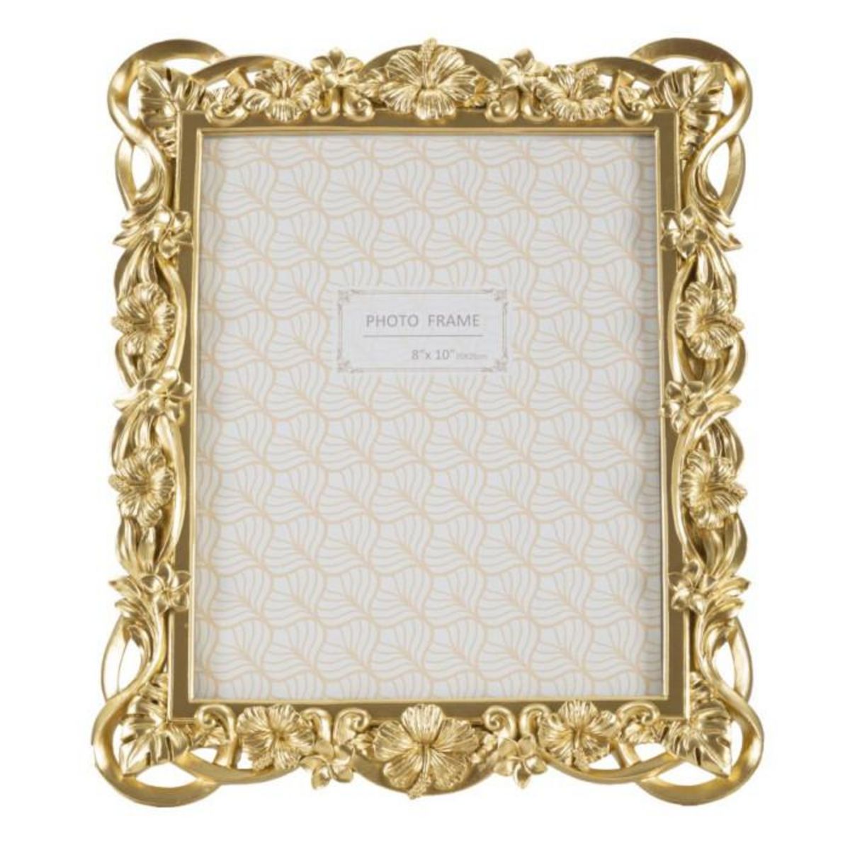 Paris Prix Cadre Photo Déco Fleurs  Flossy  20x25cm Or