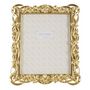 Voir la diapositive 2 : Paris Prix Cadre Photo Déco Fleurs  Flossy  20x25cm Or