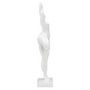 Voir la diapositive 2 : Paris Prix Statuette Femme Debout en Résine  Yoga  45cm Blanc