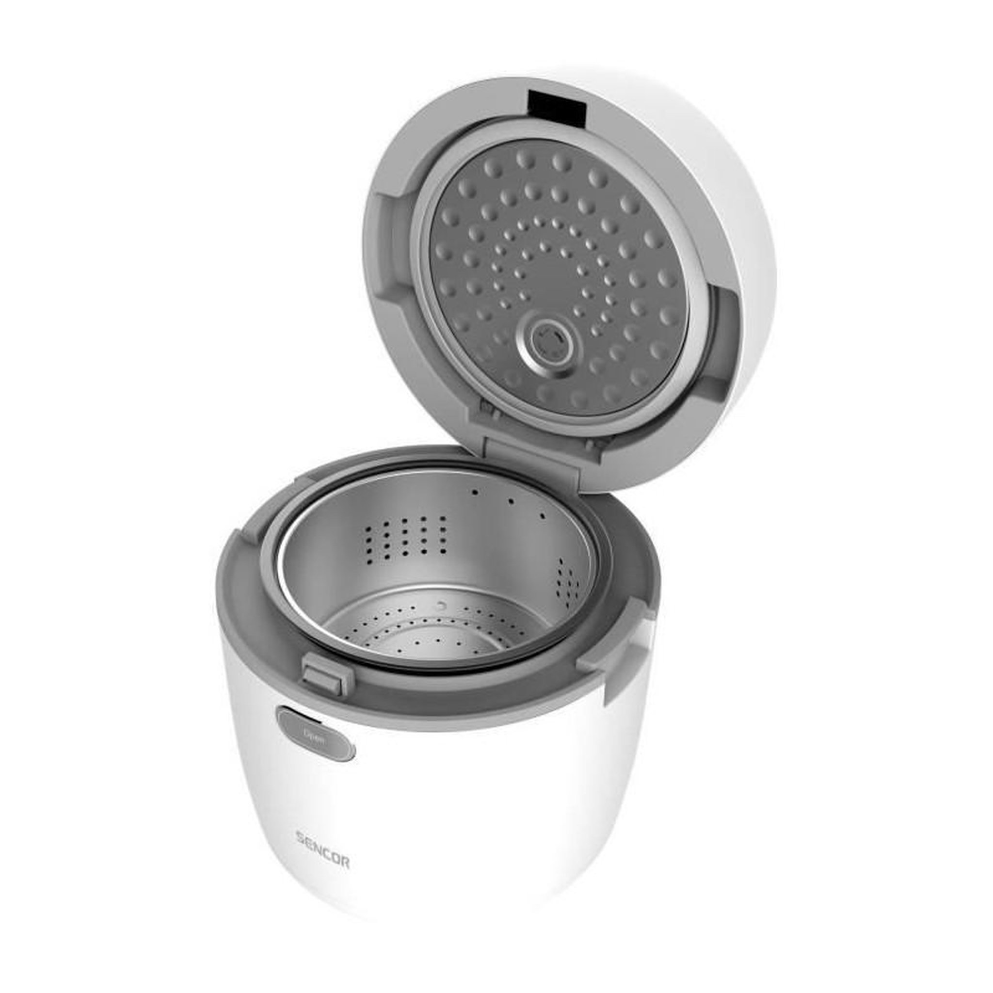 Voir la diapositive 5 : SENCO Cuiseur a riz - SENCOR - SRM 0670WH - 350 W - 0,6 L - Blanc