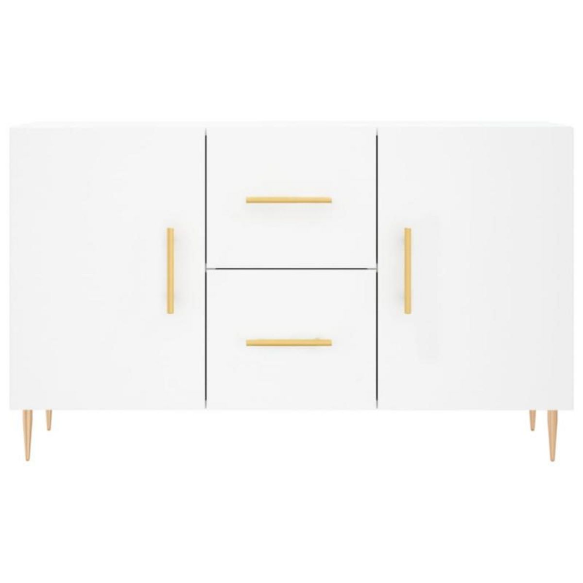 VIDAXL Buffet blanc 100x36x60 cm bois d ingénierie