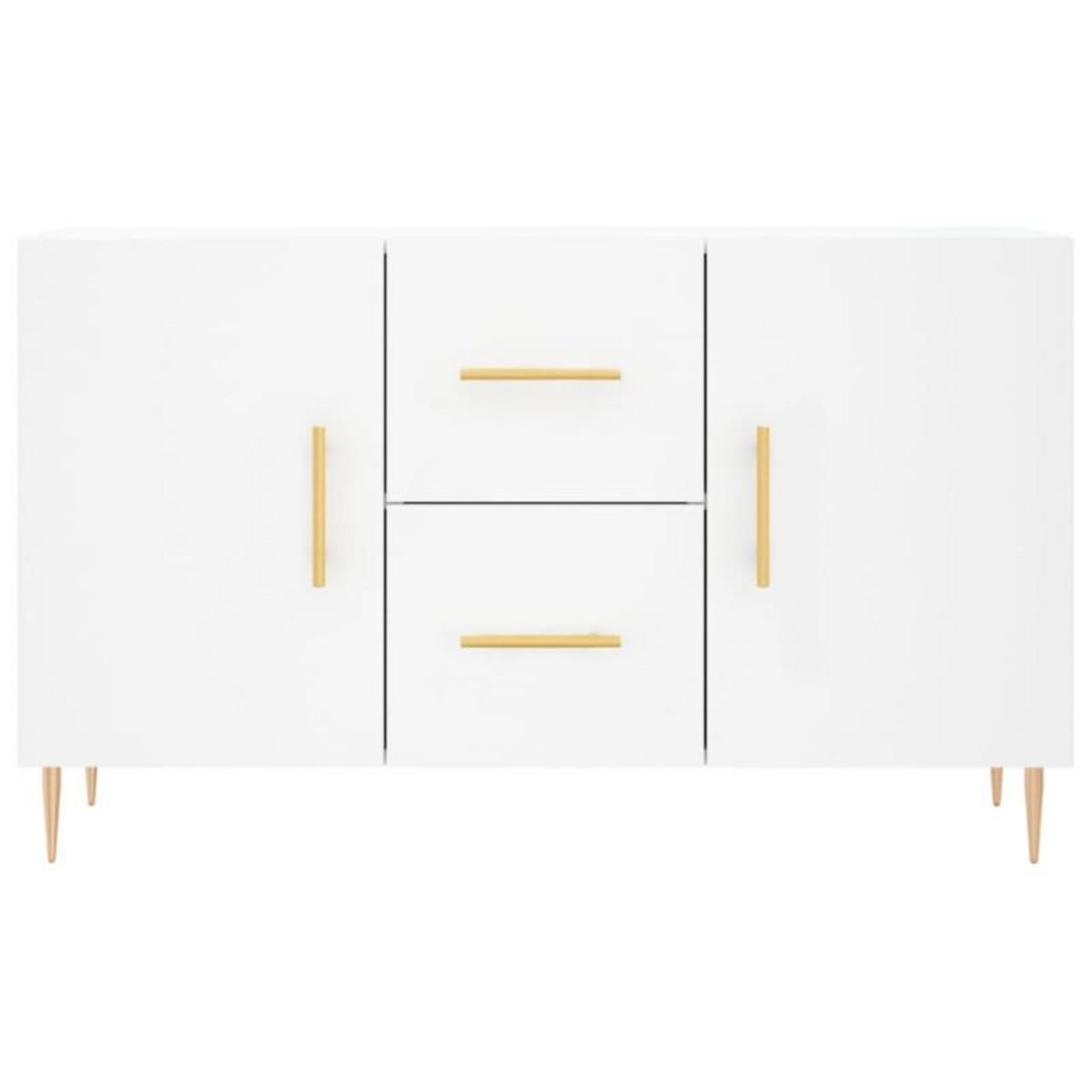 VIDAXL Buffet blanc 100x36x60 cm bois d ingénierie