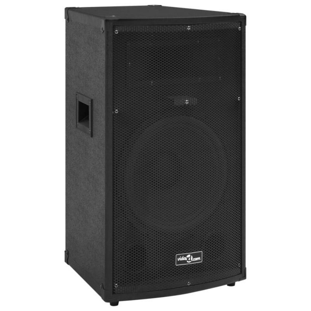 VIDAXL Haut parleur scène Hifi passif professionnel 1000W 37x37x64 cm