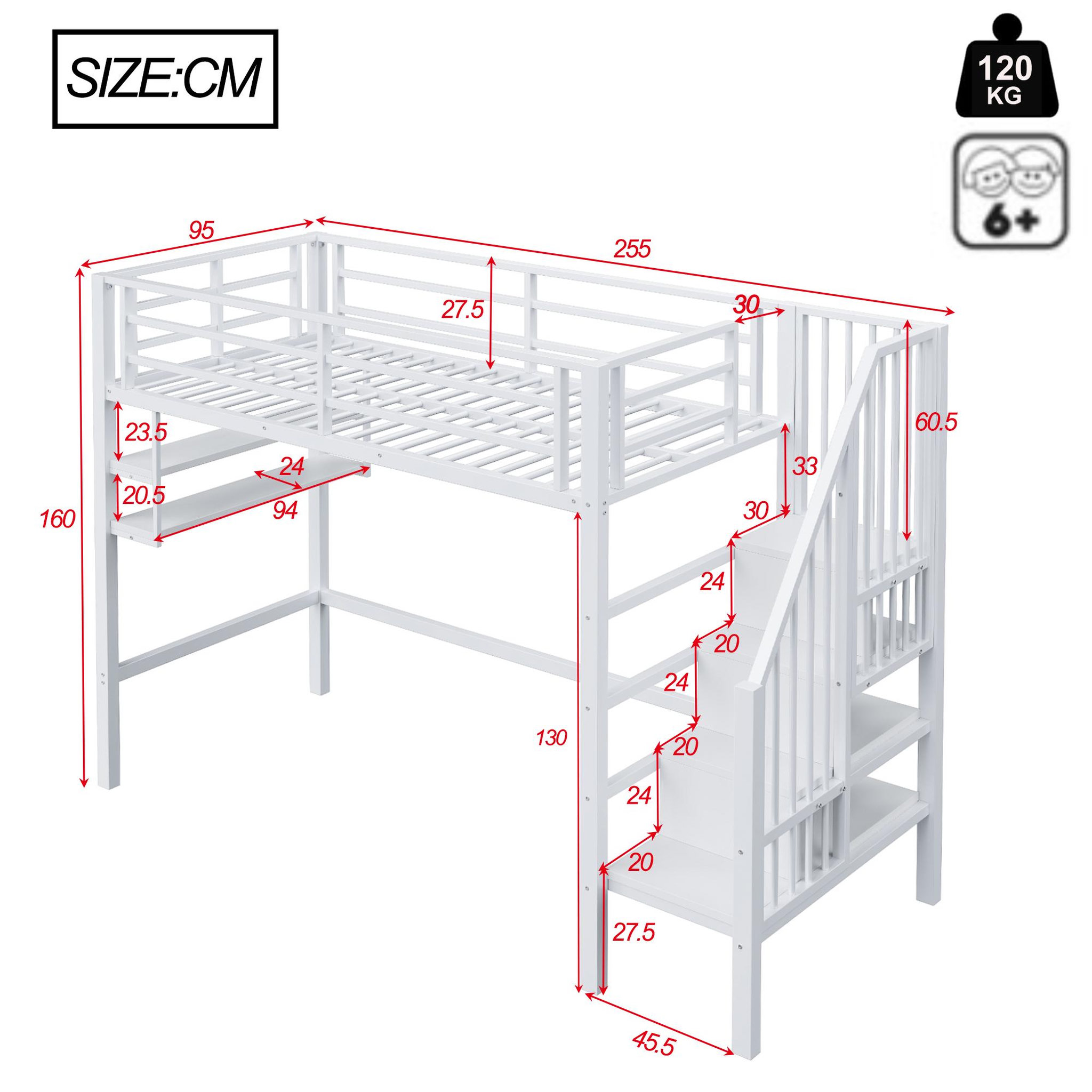Voir la diapositive 3 : MERAX Lit mezzanine