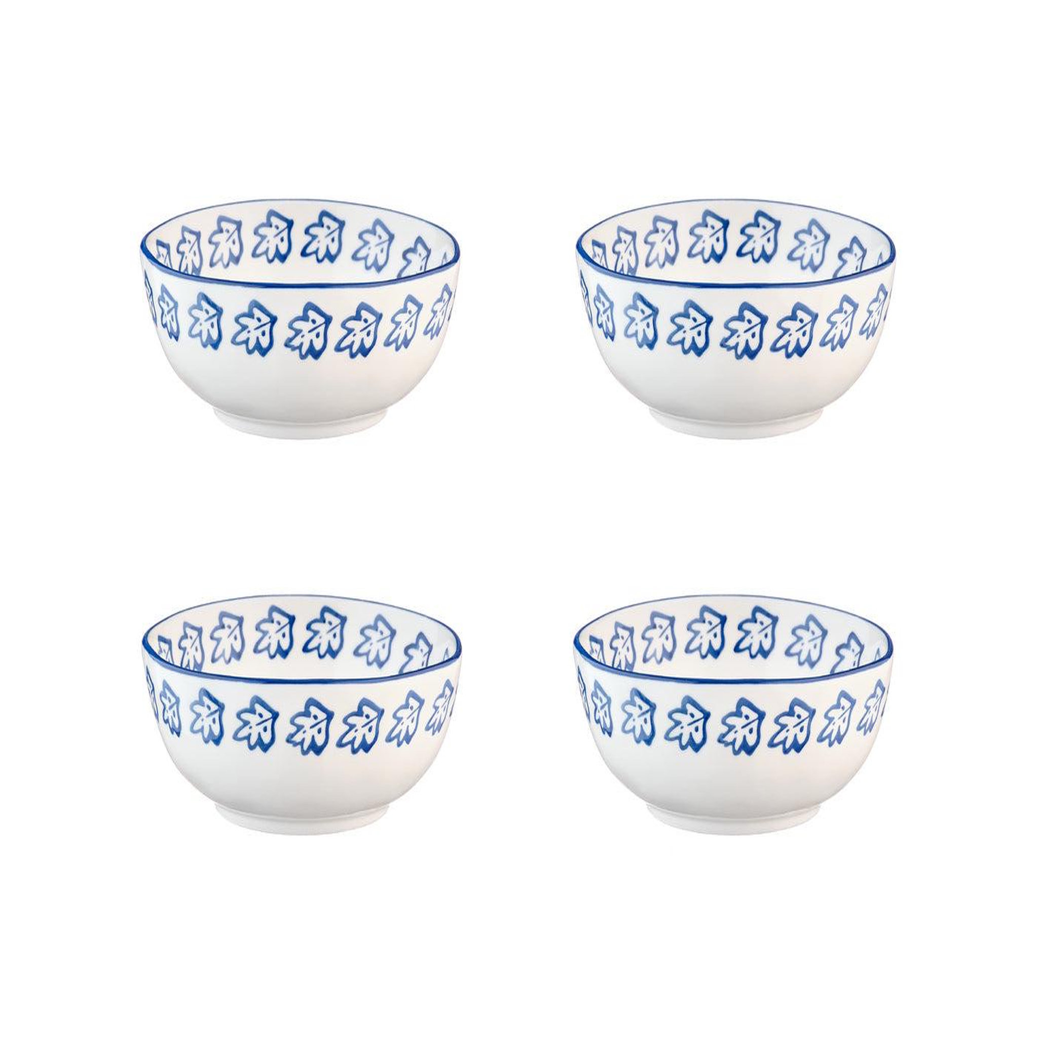 BJORN Bol napoli ø17,5cm - 4 pièces - agrume
