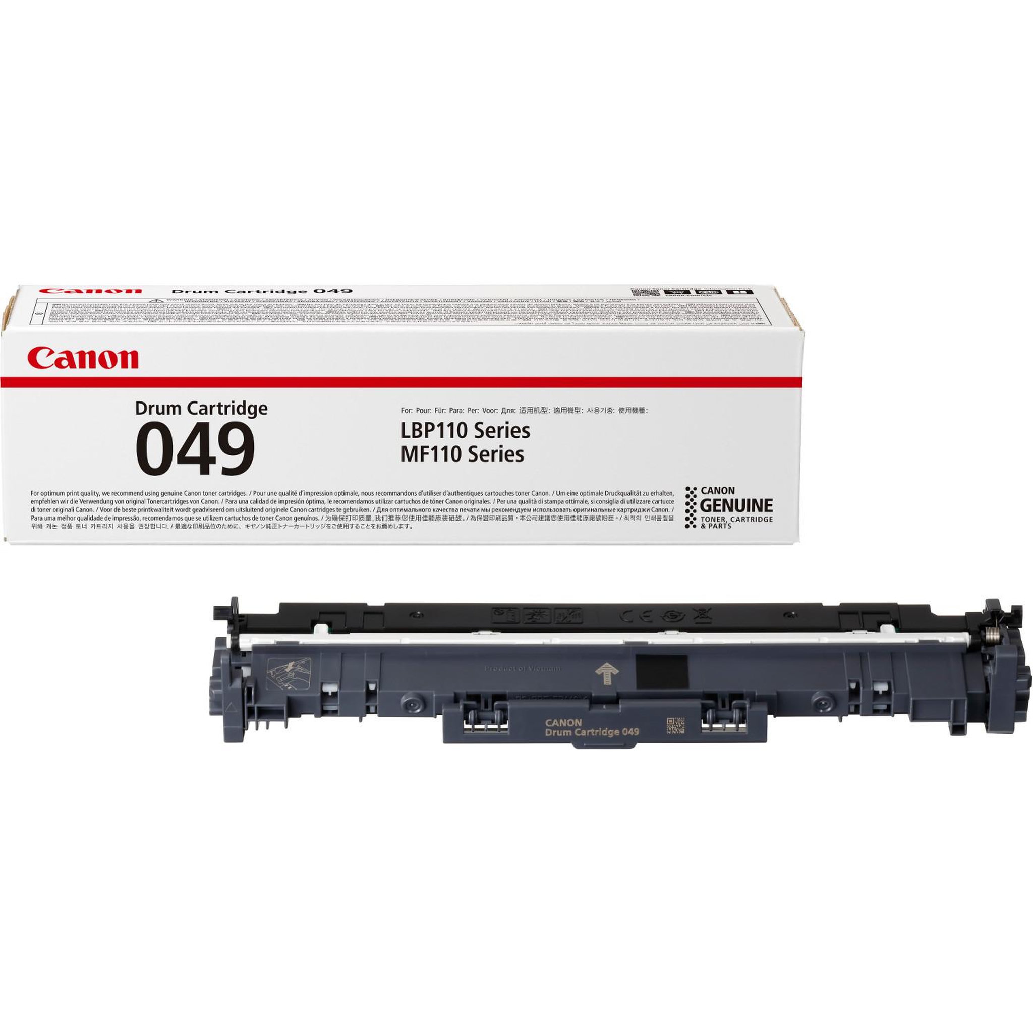 Voir la diapositive 2 : Canon Tambour Canon 049 pour imageCLASS LBP113w (2165C001) - Noir