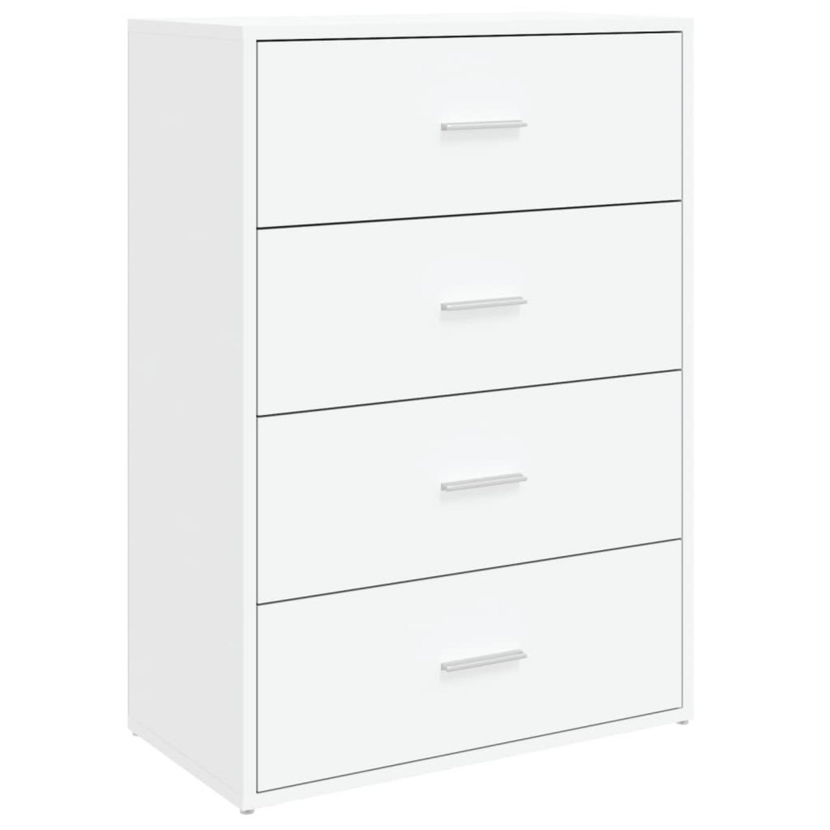 VIDAXL Buffet blanc 60x31x84 cm bois d'ingenierie