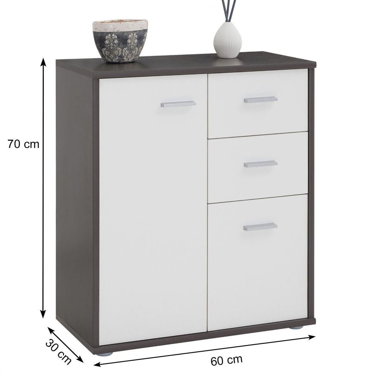 IDIMEX Buffet REMY, en mélaminé