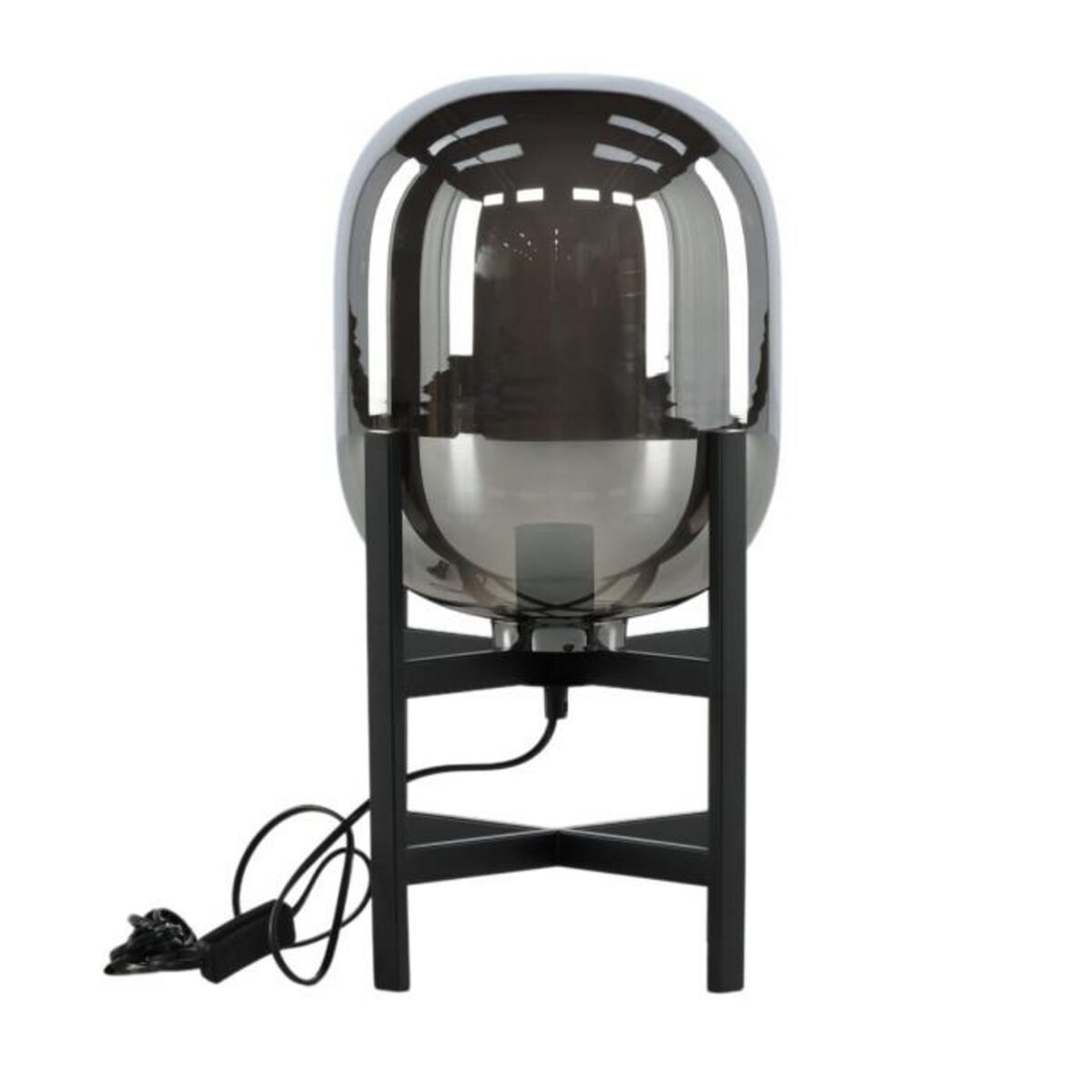 Paris Prix Lampe à Poser Design  Altair  45cm Noir