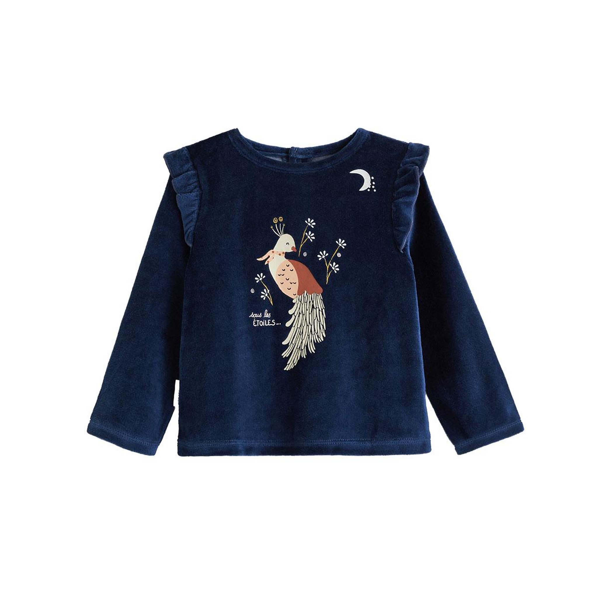 Voir la diapositive 5 : PETIT BEGUIN Lot de 2 pyjamas enfant 2 pièces en velours ollie
