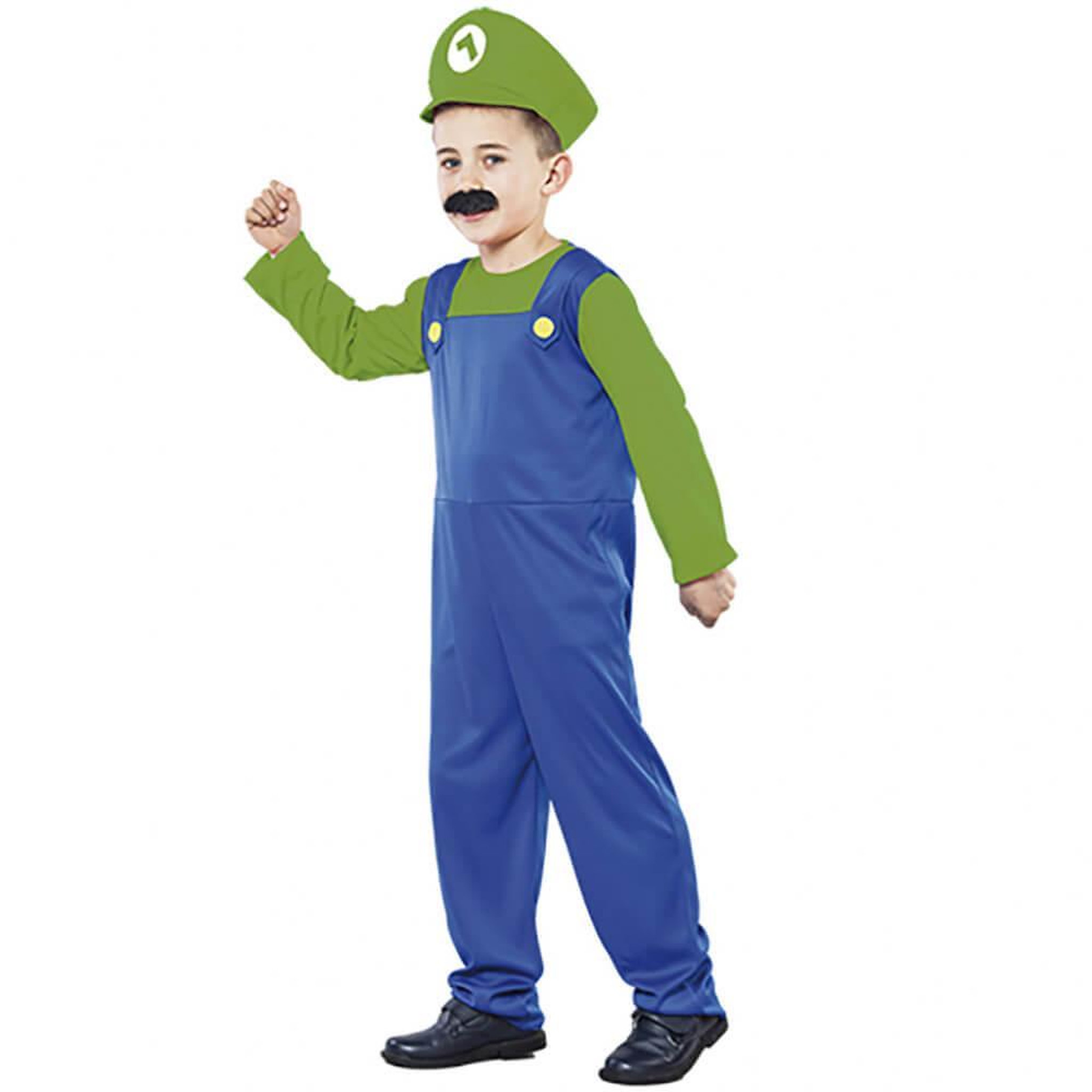 EURO CARNAVALES Déguisement De Plombier vert - Enfant - 5/6 ans (110 à 116 cm)