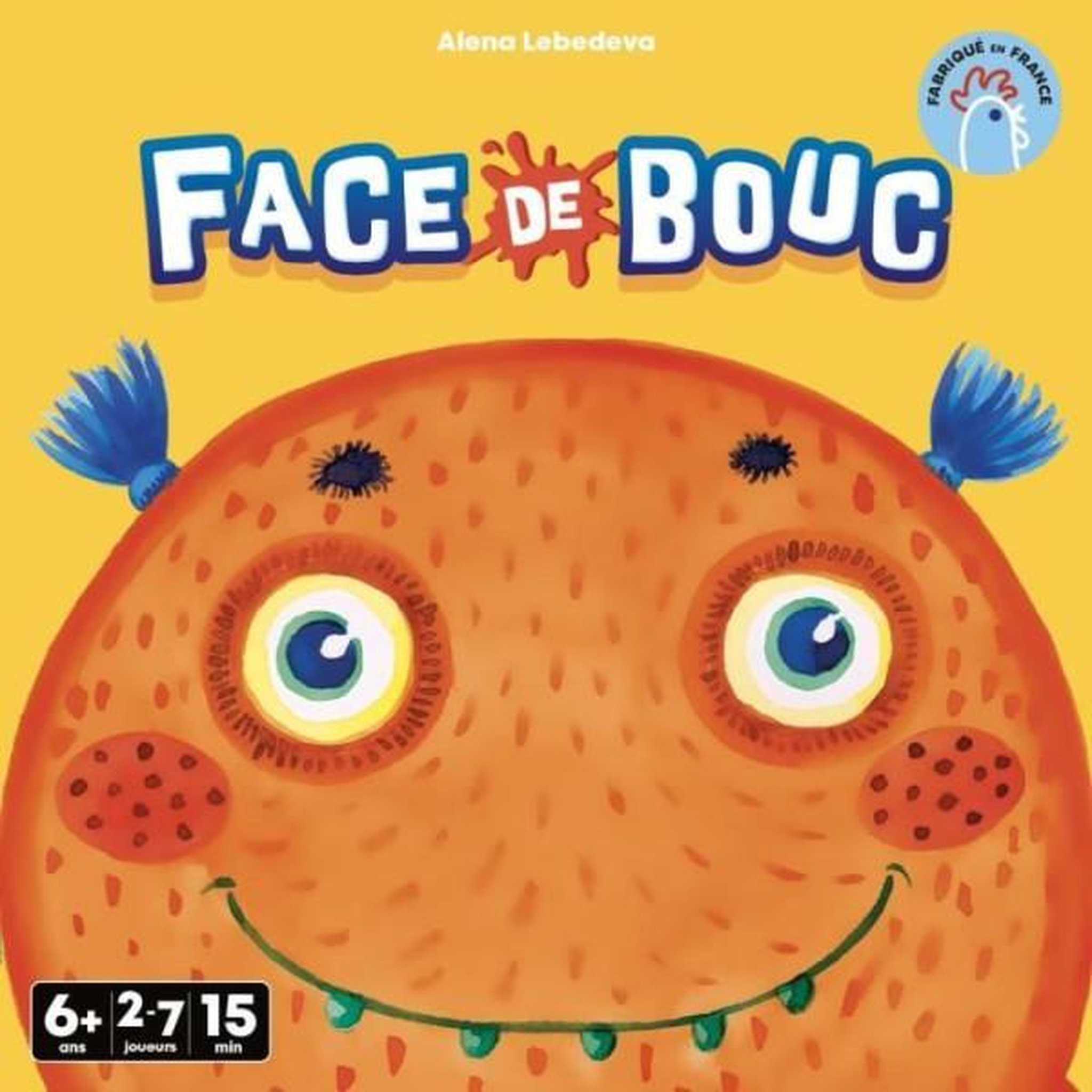 Voir la diapositive 5 : Asmodee Face de bouc - asmodee - jeu de mémoire amusant qui encourage la créativité - des 6 ans