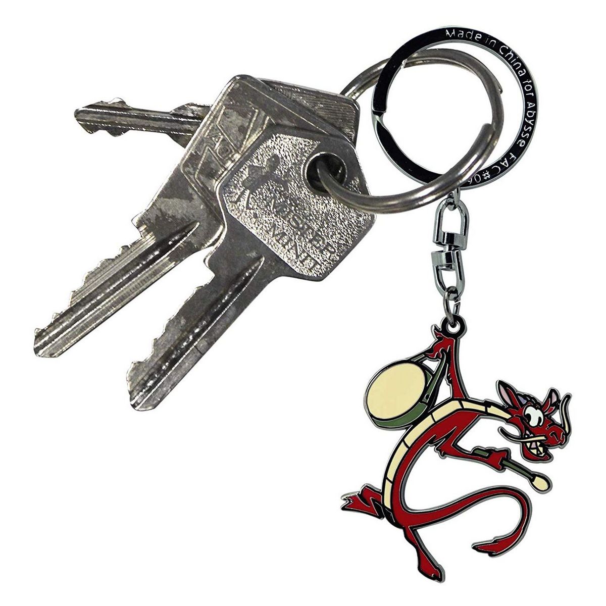 Abysse corp Porte clés Mulan / Mushu Disney