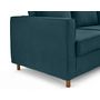 Voir la diapositive 6 : LISA DESIGN Jake - canapé déhoussable d'angle droit 5 places en tissu
