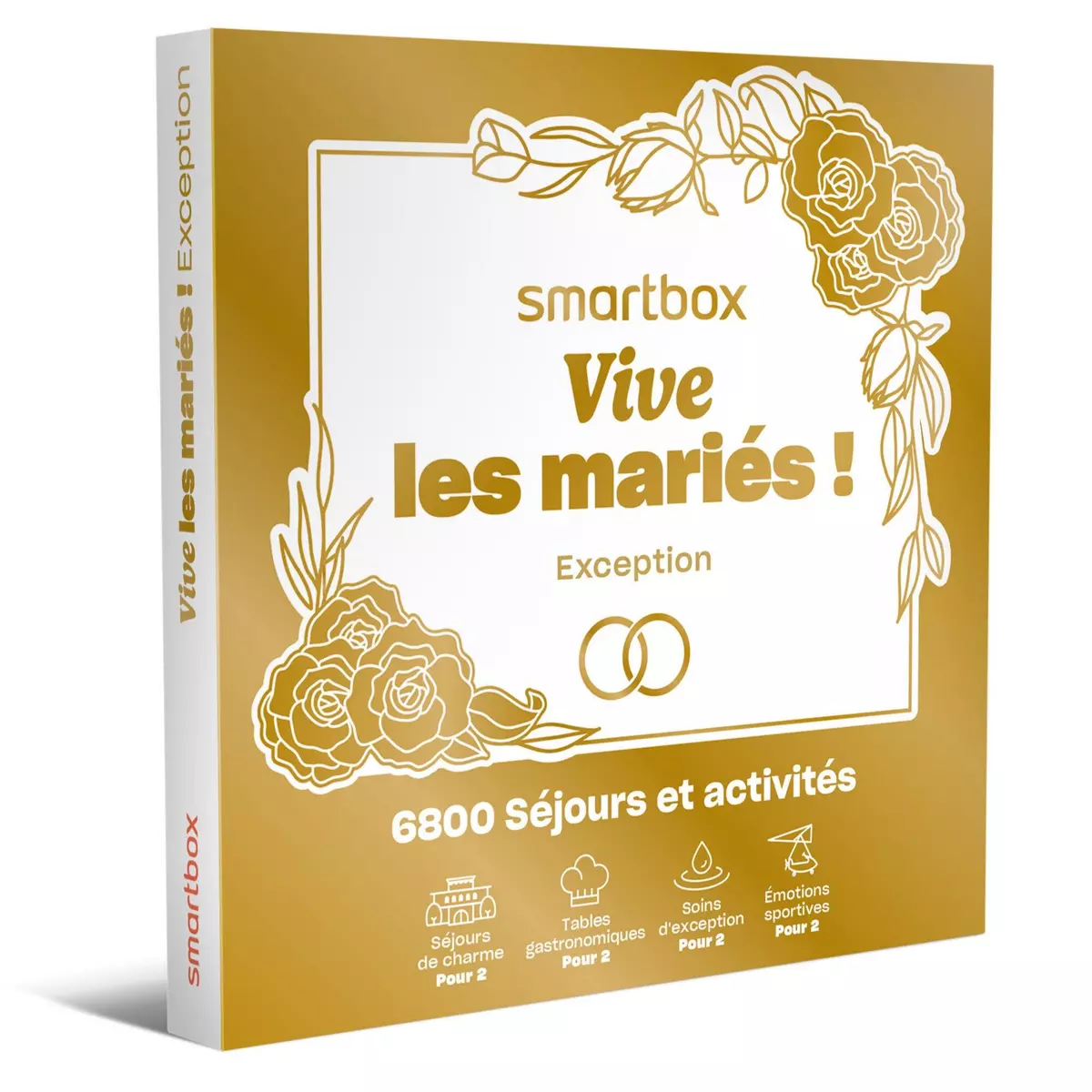 Smartbox Vive les mariés ! Exception - Coffret Cadeau Multi-thèmes