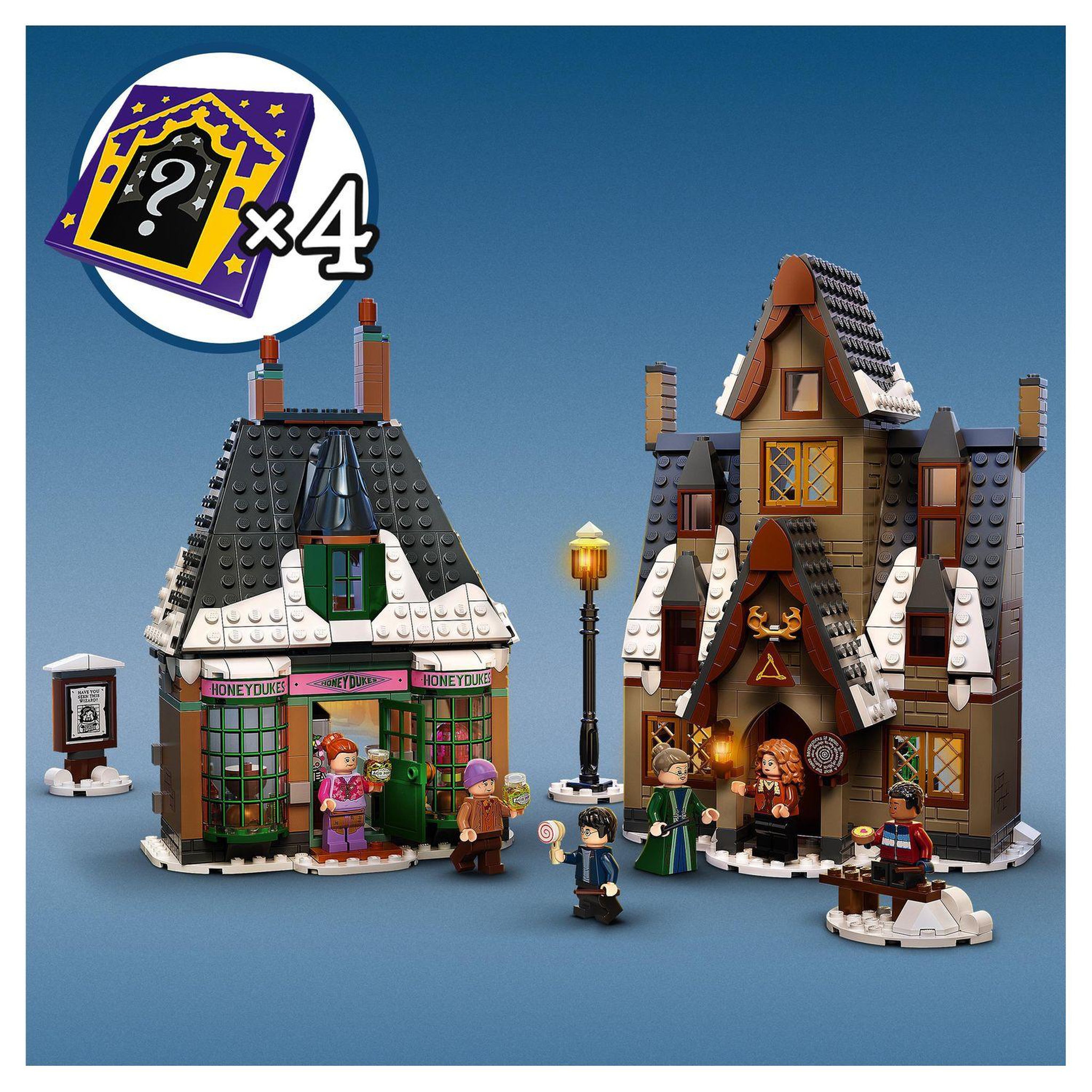 Voir la diapositive 4 : LEGO Harry Potter 76388 - Visite du village de Pré-au-Lard Edition 20ème Anniversaire