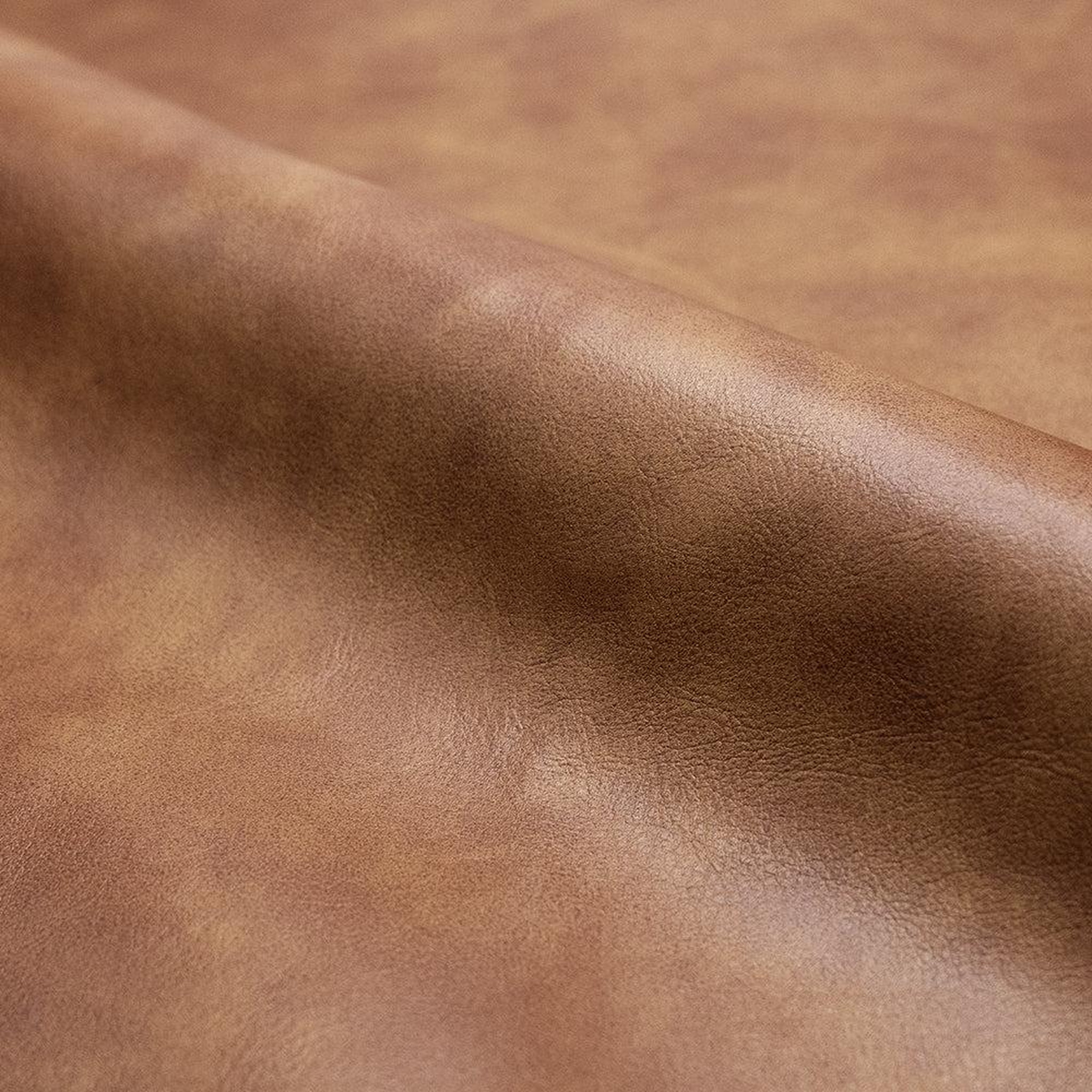 Voir la diapositive 3 : MAISON PAVANE Lot de 2 chaises en cuir synthétique camel-henrik