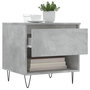 Voir la diapositive 4 : VIDAXL Tables basses 2 pcs gris beton 50x46x50 cm bois d'ingenierie