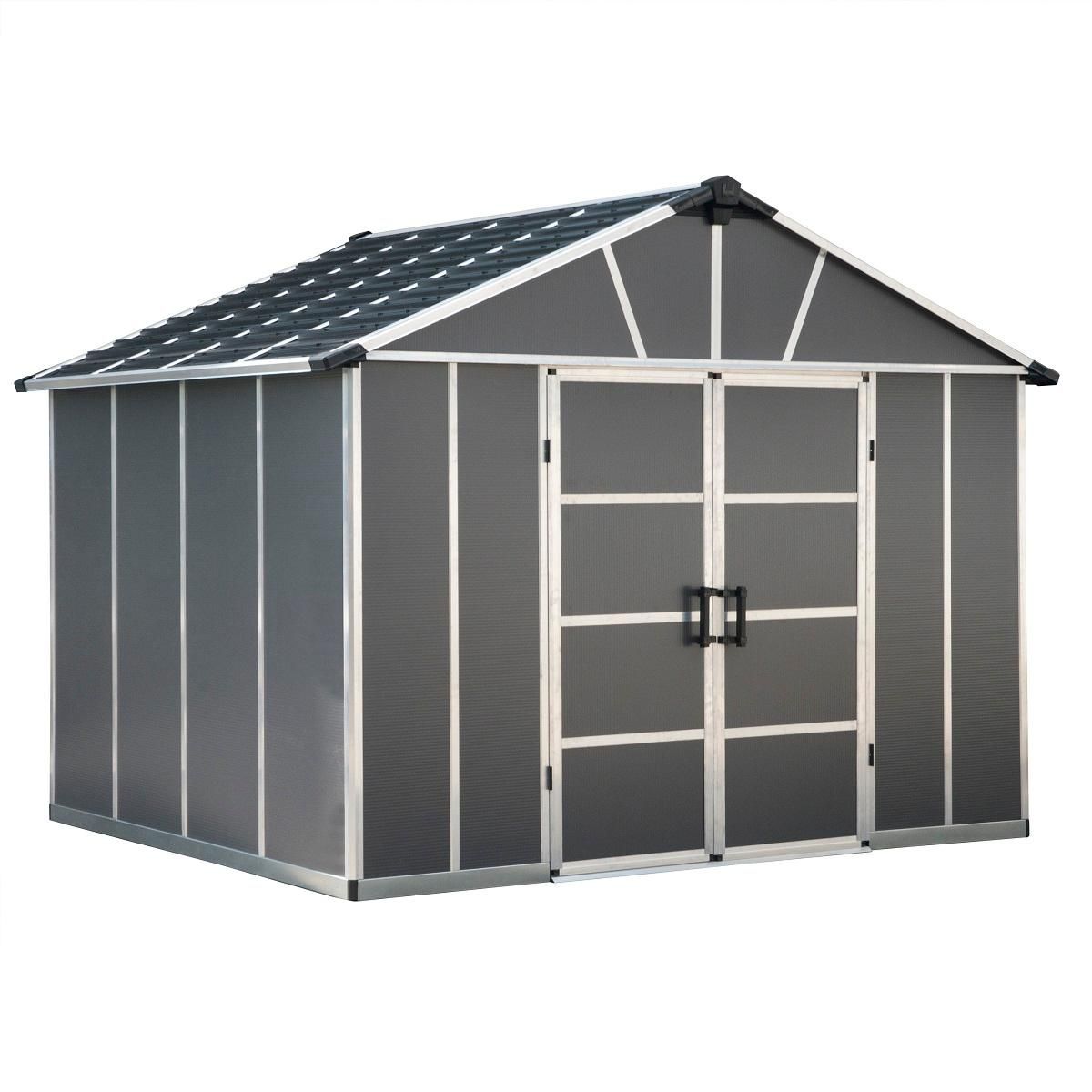 Canopia by PALRAM Abri de jardin - Aluminium et résine - 7,9m² - YUKON