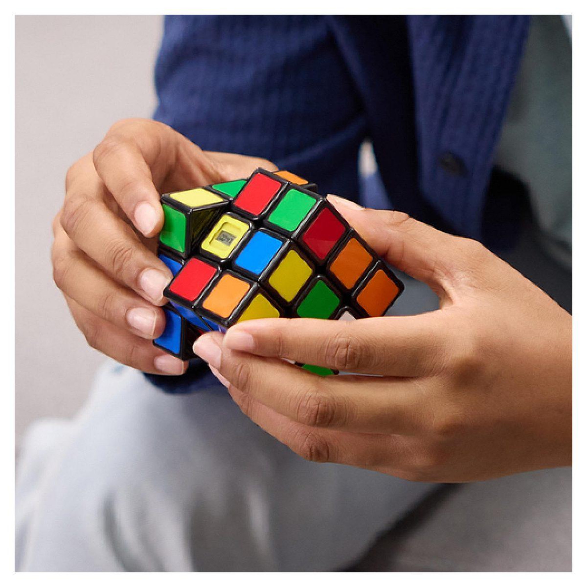 Voir la diapositive 5 : SpinMaster Rubik's cube chrono 3x3 new