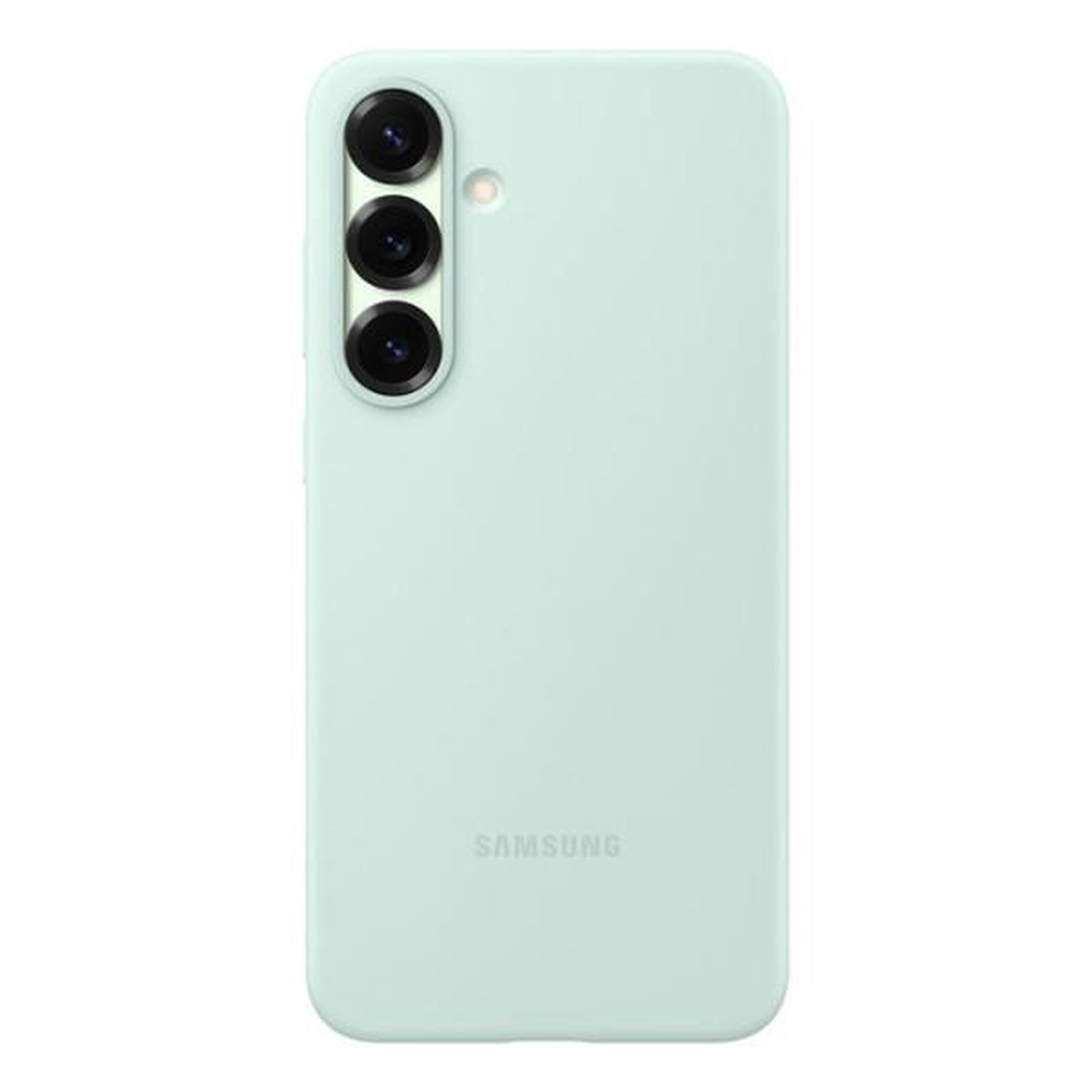 Samsung Coque silicone Galaxy S25+ Vert d'eau