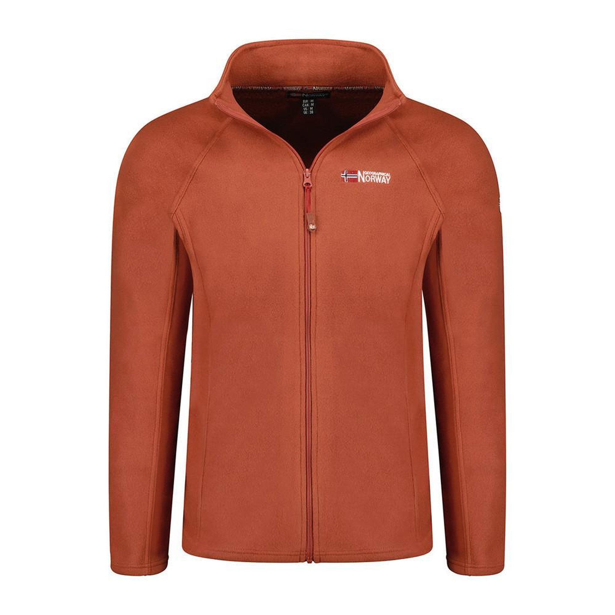 GEOGRAPHICAL NORWAY Veste Polaire Rouge Homme Geographical Norway Tug. Coloris disponibles : Rouge