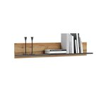 KOBI Étagère Murale Grise de 100 cm - Élégance et Modernité