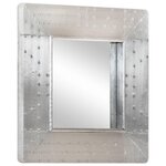 VIDAXL Miroir de style aviation 50x50 cm Metal