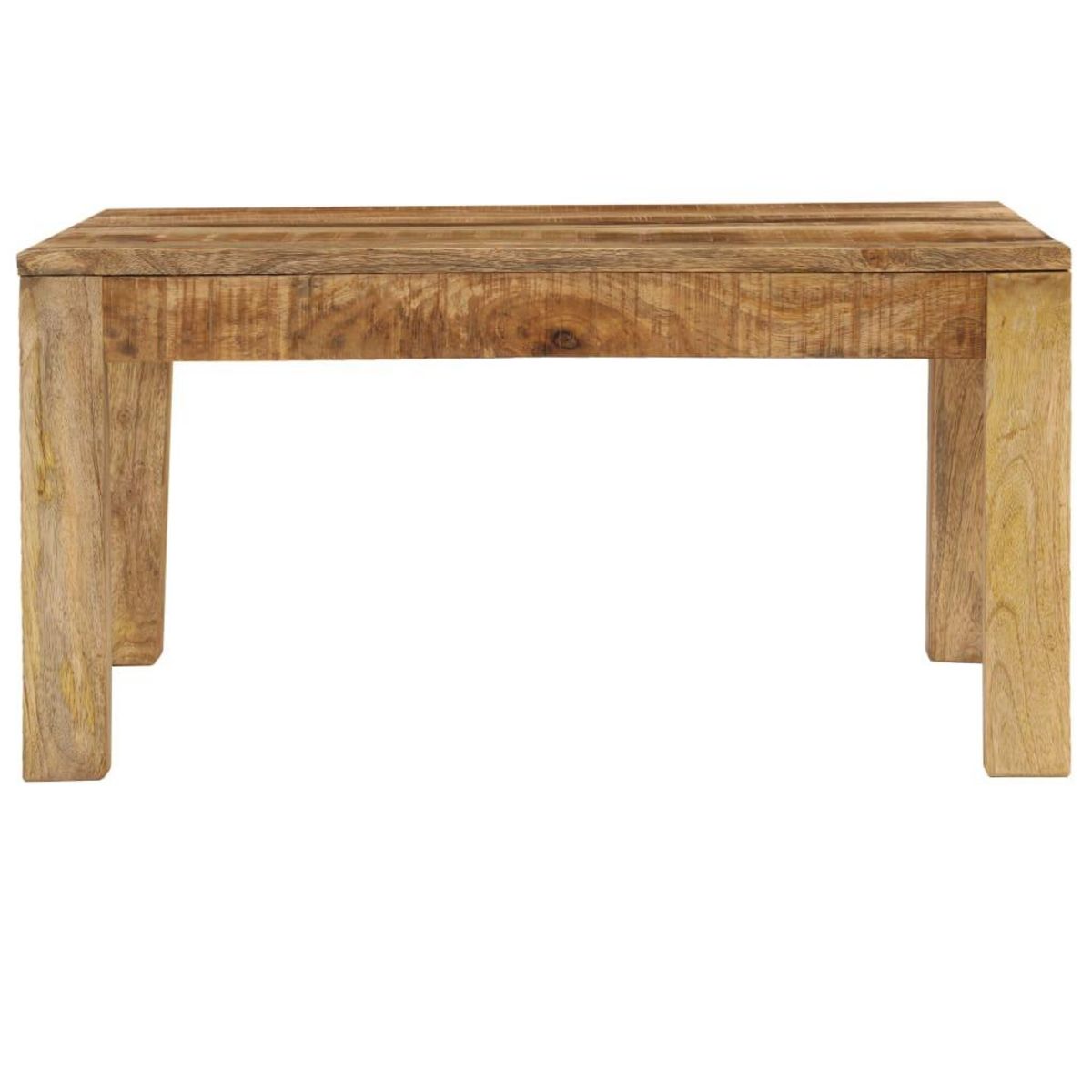 VIDAXL Table basse 80x80x40 cm Bois de manguier massif