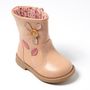 Voir la diapositive 1 : IN EXTENSO Boots à fleur bébé fille