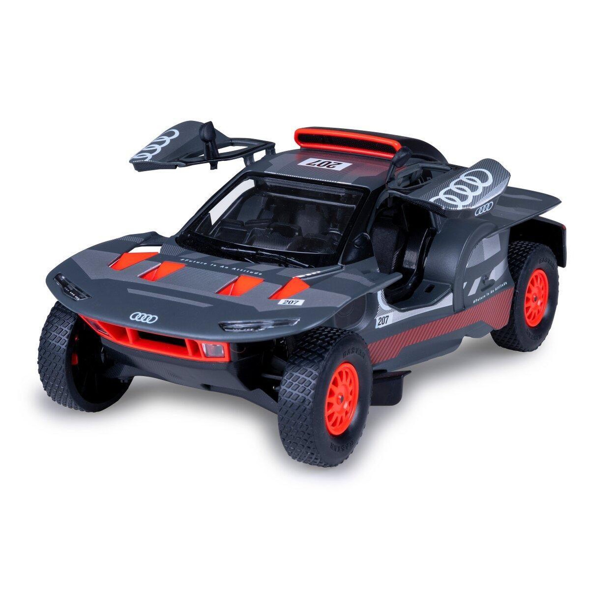 Jamara Audi rs q e-tron diecast 1:24 gris porte manuelle