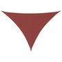 Voir la diapositive 2 : VIDAXL Voile de parasol tissu oxford triangulaire 5x7x7 m terre cuite