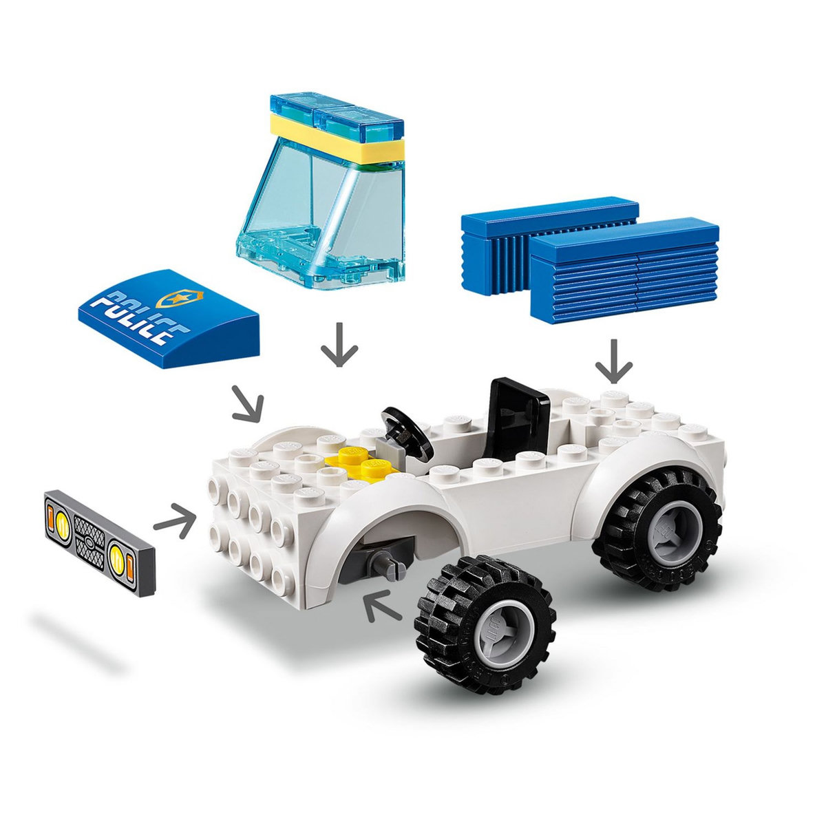 LEGO City 60241- L'Unité Cynophile de la police