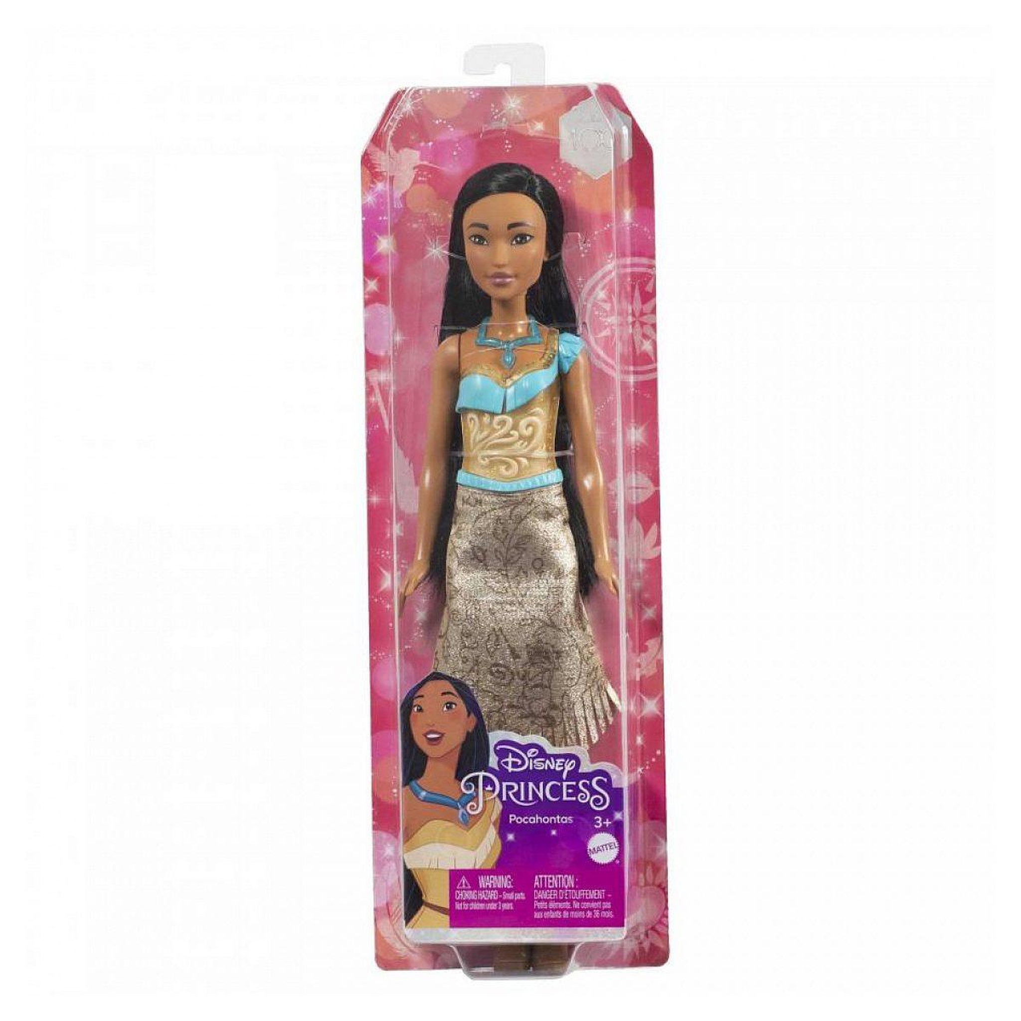 MATTEL Disney princesses - poupee pocahontas avec vetements et accessoires