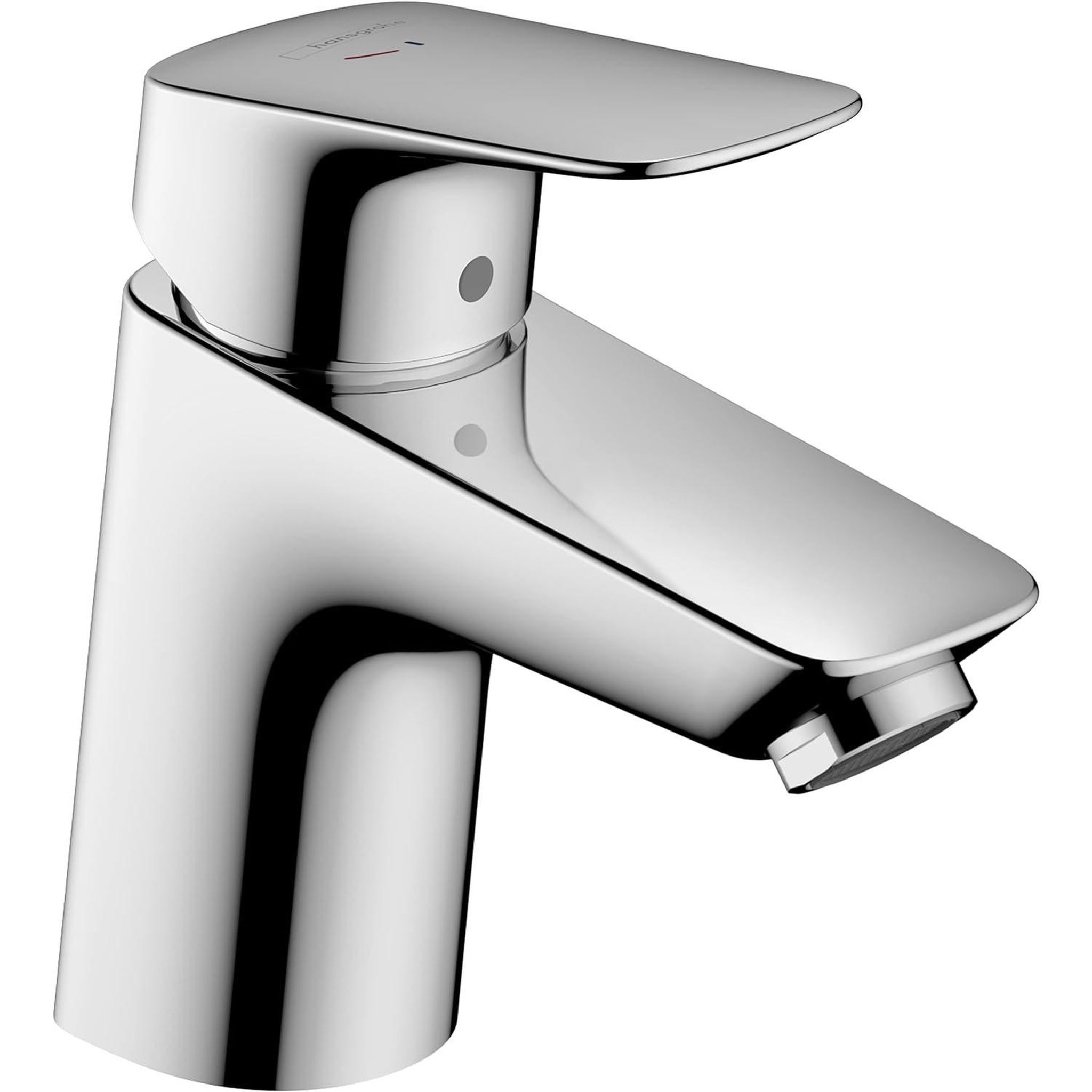 Hansgrohe Mitigeur de lavabo logis 70 ch3 coolstart avec tirette et vidage synthétique