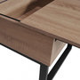 Voir la diapositive 4 : Table basse plateau relevable L110cm SPRINGFIELD
