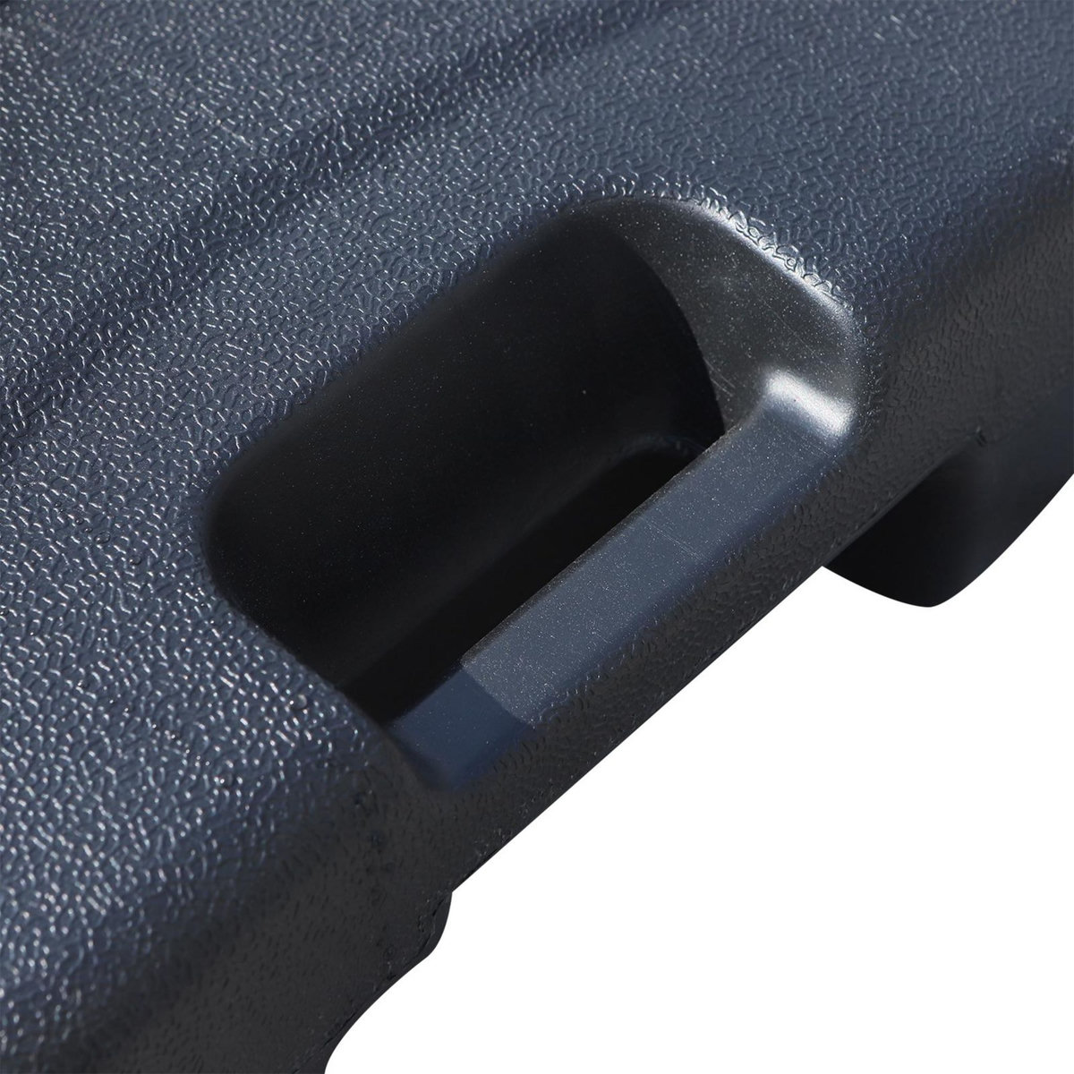 OUTSUNNY Pied de parasol rond base de lestage parasol dim. 46L x 45l x 26H cm HDPE noir