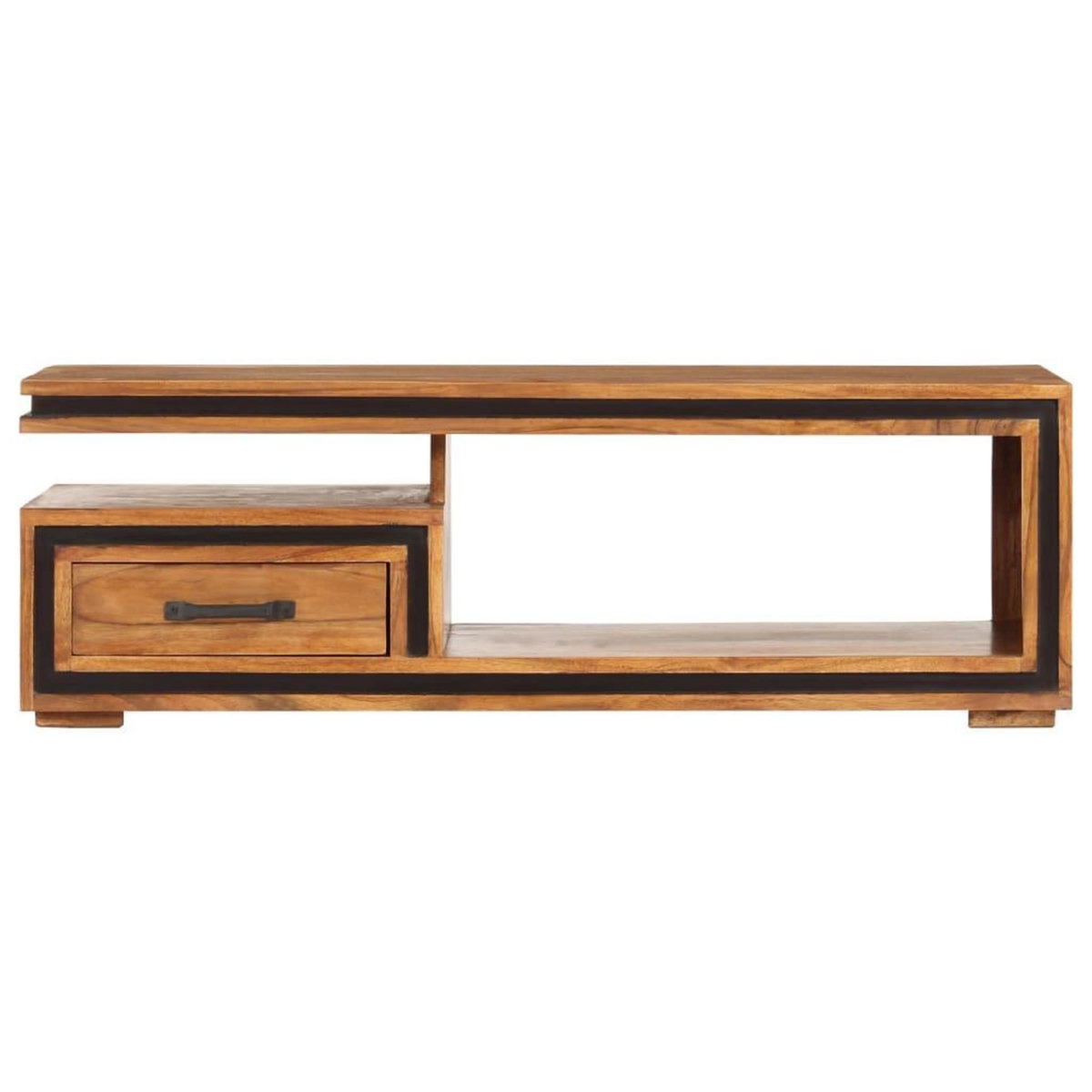 VIDAXL Table basse 100x45x33 cm Bois d'acacia massif