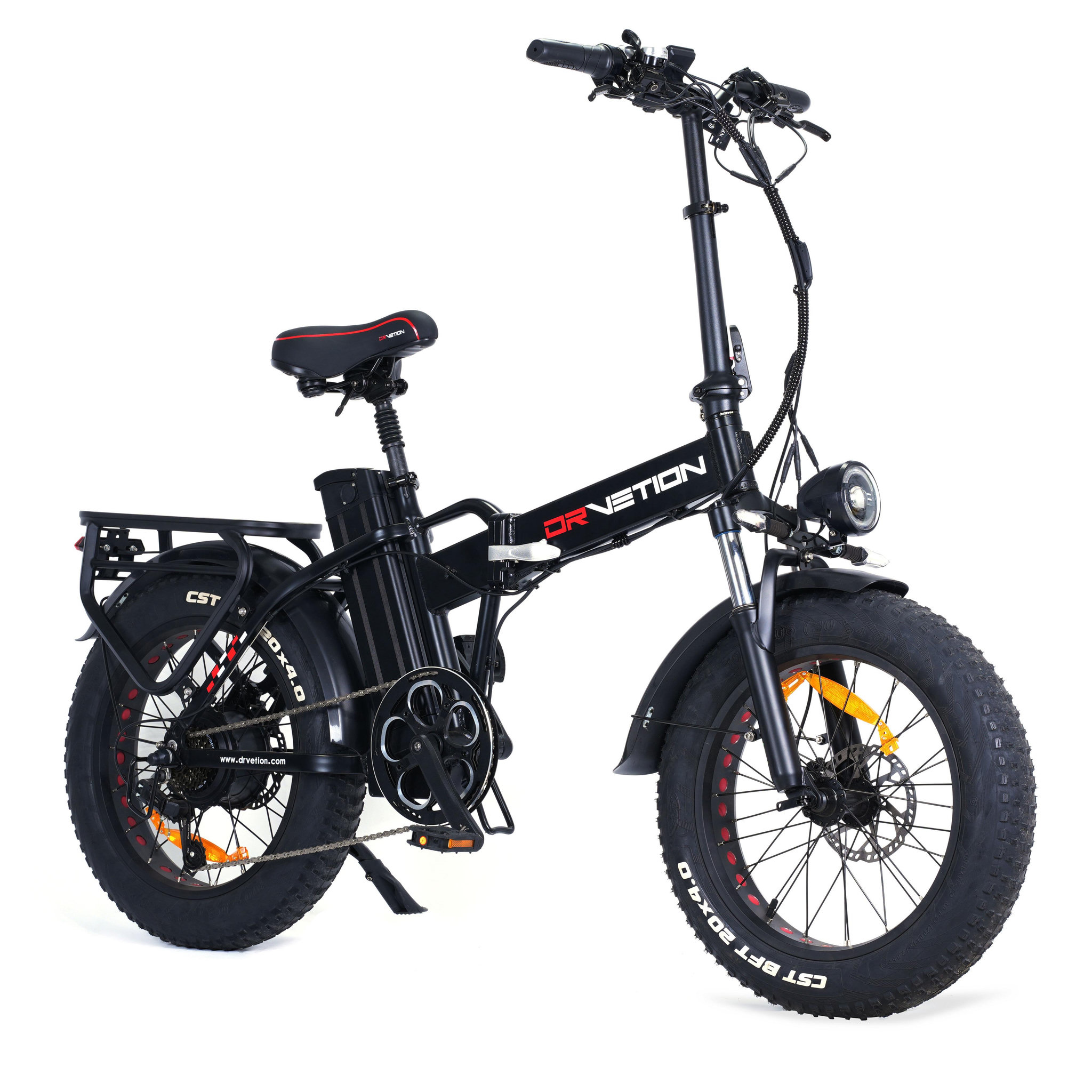 Voir la diapositive 3 : DRVETION Vélo électrique pliable drvetion at20 pro max, batterie samsung 48 v 20 ah, moteur 250 w